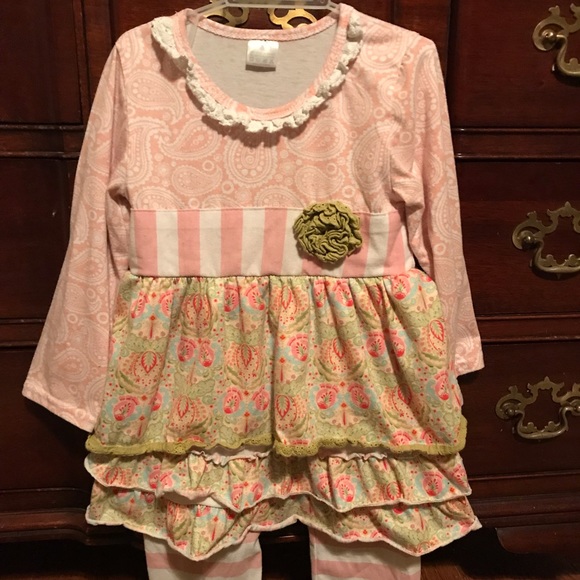 Boutique Dress and Legging Set 2-Perfect Condition - Picture 1 of 3